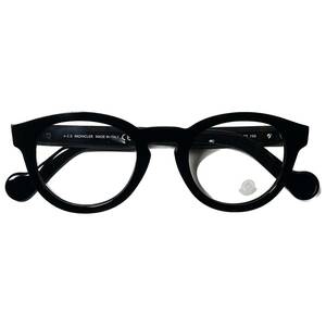 Moncler メガネ 正規新品 モンクレール 黒色 パント 付属品付き ML5006 V 001 イタリア製