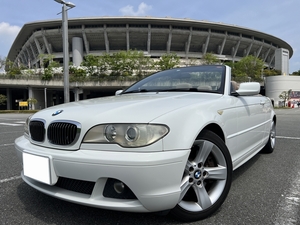 オープン爽快!! BMW330Ciカブリオーレ E46後期型 車検長いR7年3/31迄!! 3L直6のシルキーシックス健在!! 電動OP!! 改造無ノーマルで絶好調!!