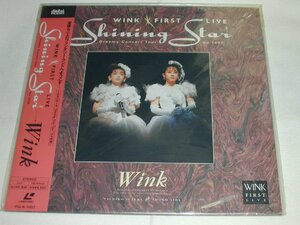 （ＬＤ：レーザーディスク）Ｗｉｎｋ　ファースト・ライヴ　Shining Star【中古】