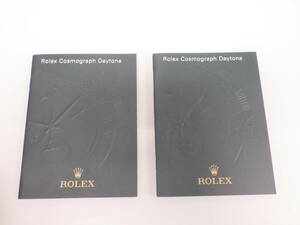 ROLEX ロレックス デイトナ冊子 フランス語表記 2点　№2755