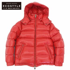 美品 MONCLER モンクレール MAYA マヤ ダウンジャケット メンズ レッド 1 並行 17年