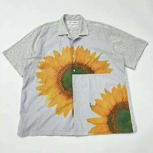 名作●SHIRT開襟シャツ コムデギャルソンcomme des garconsヴィンテージ アーカイブ Vintageオムarchive 田中啓一 オープンカラー オールド