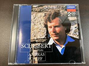 Andras Schiff アンドラーシュ・シフ / Schubert シューベルト ピアノ作品集 / 2CD / 録音: 1988,1990年 / 国内盤 POCL-4367/8 