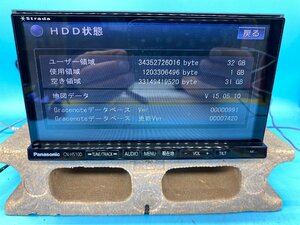 Panasonic　パナソニック　CN-H510D　年式不明　CD/DVD/SD/フルセグ/Bluetooth　HDD