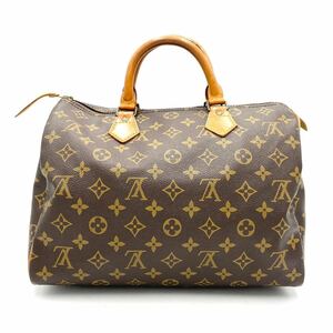 LOUIS VUITTON ルイヴィトン モノグラム スピーディ 30 ミニボストンバッグ ハンドバッグ ブラウン 