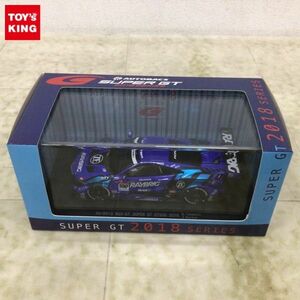 1円〜 エブロ オートバックス スーパー GT 2018 シリーズ 1/43 ホンダ レイブリック NSX-GT SUPER GT GT500 2018 No.100