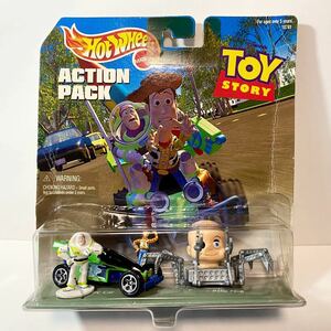 ホットウィール Hot Wheels TOY STORY ACTION PACK トイストーリー アクションパック　ベイビーフェイス RC CAR バズ ウッディ 難あり