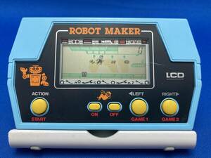 【動作メンテ品】LSIゲーム ROBOT MAKER ゲームウォッチ LCD　タカトクトイス 携帯ゲーム ロボットメーカー レトロ