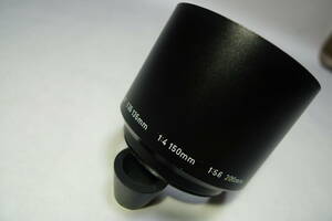 ペンタックス・タクマー/TAKUMAR 135mm/3.5 150mm/4 200mm/5.6 (49径) ねじ込み式 純正 メタルフード 美品！