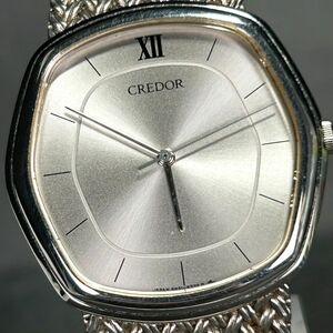 1979年製 美品 SEIKO セイコー CREDOR クレドール 5931-5232 腕時計 クオーツ アナログ 3針 亀戸製 ステンレススチール 新品電池交換済み