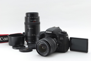 Canon キヤノン EOS 8000D ダブルズームキット 新品SD32GB付き