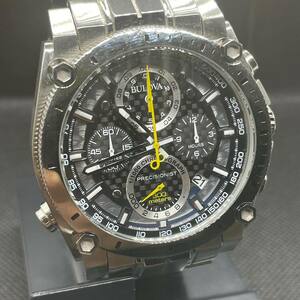 【1スタ】 BULOVA ブローバ プレシジョニスト 96B175 チャンピオン クロノグラフ 30気圧防水 2018 Champlain Chrono クォーツ #S0753