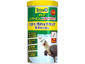 ★　レプトミンニオイブロック大粒200g　テトラ(Tetra)　水棲カメ用浮上性フード　新品　消費税0円　★