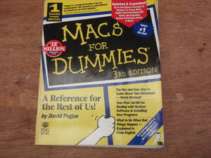 Mac 関連雑誌　洋書　MAC S FOR DUMMIES