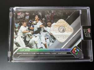 【99枚限定】Topps Now WBC 大谷翔平 ベースレリック 45/99 侍ジャパン WBC-72A