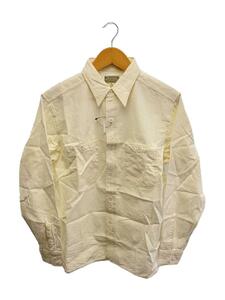 Buzz Rickson’s◆WHITE CHAMBRAY WORK SHIRT/長袖シャツ/15.5/コットン/WHT/BR25996