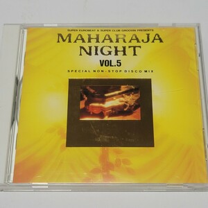 CD マハラジャ・ナイト 5 MAHARAJA NIGHT VOL.5 SPECIAL NON-STOP DISCO MIX 90s SUPER EUROBEAT PRESENTS /スーパーユーロビート/テクパラ