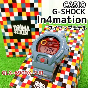 【1スタ　コレクション整理品】CASIO カシオ G-SHOCK In4mationタイアップモデル 腕時計GLX-6900X-2JR 国内正規品 Y24032608