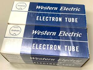 [▲ジャンク扱い 真空管2個 綺麗]Western Electric 300B