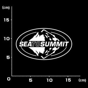 送料無料★1069★SEA TO SUMMIT シートゥサミット★キャンプ★キャンパー★CAMP★グランピング★ステッカー