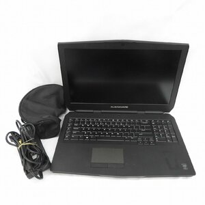 1円～【中古品】DELL デル ノートパソコン Alienware 17 R2 win10Pro/corei7/GTX980M/16GB/SSD512GB/17インチ 11573103 0518