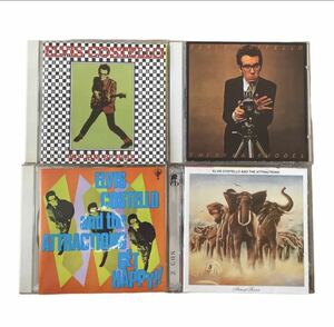 【CDセット】ELVIS COSTELLO 4枚セット エルヴィスコステロ　エルビスコステロ