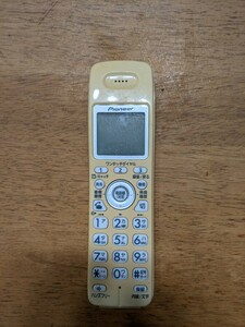 IY1394 Pioneer TF-EK31-w 固定電話 電話機 子機/パイオニア 動作未確認 現状品 JUNK 送料無料