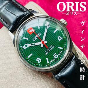 ORIS/オリス★【整備済み】超美品・稼働品/ヴィンテージ/スイス/ 17J/メンズ腕時計/アンティーク/機械式手巻き/アナログ/革ベルト664