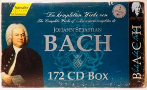 RARE ! バッハ大全集 芸術総監督 ヘルムート リリング 172CD THE COMPLETE WORKS OF J.S. BACH ARTISTIC DIRECTION HELMUTH RILLING