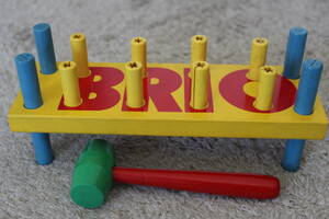 BRIO ブリオ　ハンマートイ　年代物　made in sweden 　スェーデン製