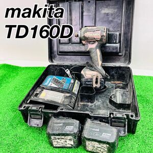 makita マキタ インパクトドライバー　TD160D 純正バッテリー