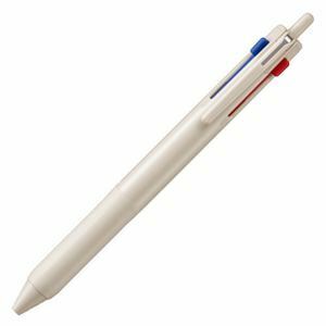 【新品】(まとめ）三菱鉛筆 ジェットストリーム3色ボールペン 0.5mm （軸色：グレージュ） SXE350705.37 1本【×50セット】