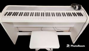■ 動作品 電子ピアノ キーボード MIDI コルグ KORG B1 デジタルピアノ 88鍵盤 付属多数 2018年製