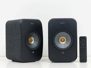 ■□KEF LSXII ハイレゾ対応 Bluetooth搭載 ワイヤレススピーカーペア 元箱付□■025416002m□■