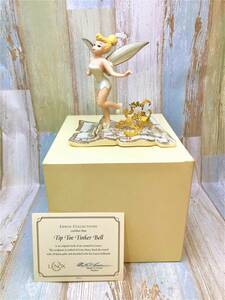 レア★ピーターパン Peter Pan ティンカーベル Tinker Bell フック船長★レノックス LENOX★世界地図 ディズニーショーケース TDL Disney