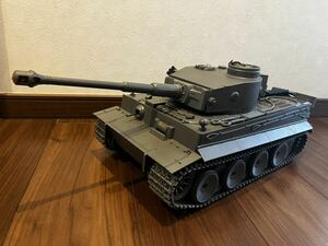 タミヤ 1/16ラジコンドイツ戦車タイガーⅠ型TIGER フルオペレーションセットプロポ付き初期生産型　取説あり