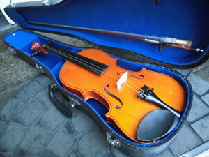 現状品 Andalusia アンダルシア バイオリン AV-80 弦楽器 VIOLIN ハードケース付き 付属品あり 全長約60cm 4/4サイズ