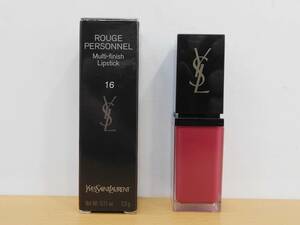 （送料無料）（未使用）Yves Saint Laurent イヴ サンローラン　ROUGE PERSONNEL ルージュ ペルソネル 16 MAGNETIC RASPBERRY　口紅　3.3g