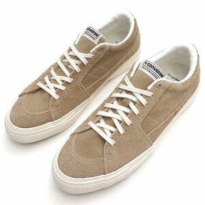 H04286 未使用品 CONVERSE SKATEBOARDING/スエードレザー スニーカー【サイズ：26.5cm】ベージュ コンバース スケートボーディング