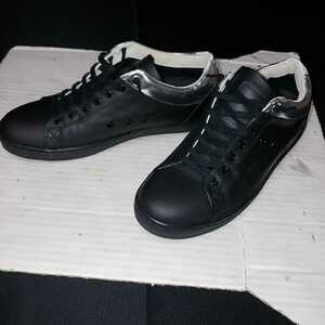 leather crown レザークラウン 2トーン レザースニーカー size 42 実寸26㎝