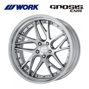 送料無料 ワーク GNOSIS CVX STEP RIM ディープコンケイブ DEEP RIM Wdisk 11J-22 +52～－46 5H-120 【2本セット 新品】