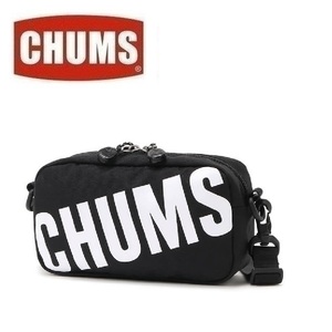 CHUMS チャムス リサイクルチャムスショルダーポーチ ブラック CH60-3532　ショルダーバッグ　アウトドア