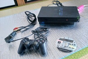 SONY プレイステーション2 SCPH-50000 コントローラー ソフト付 PlayStation2