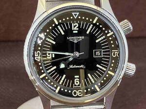 【即決】LONGINES L3.374.4.50.6 ヘリテージ ロンジン レジェンドダイバー 自動巻き 腕時計 オートマティック シルバー 保証書 箱付き