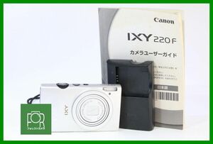 【同梱歓迎】難あり実用■到着後即使える■Canon IXY 220F■バッテリー・チャージャー・4GB SDカード付き■EE975