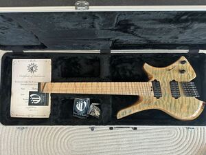 Overload Temis ７弦　ヘッドレス　エレキギター 美品　Strandberg Ibanez オーバーロード