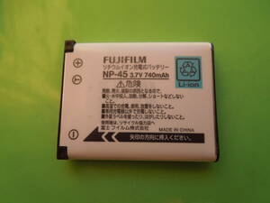 ◆NP-４５　FUJI 純正充電池 まだまだ立派に使える中古. 美品　◆。、