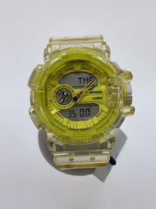 CASIO◆クォーツ腕時計・G-SHOCK/デジアナ/YLW