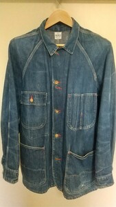 デニムカバーオール denim coverall ヴィンテージ古着 vintage 50s UNION MADE SEO PIERCE POWERHOUSE PAYDAY