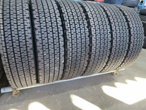 22年製未使用 225/80R17.5 123/122L LT ◆ブリヂストン W900◆ 6本 B1188 スタッドレス